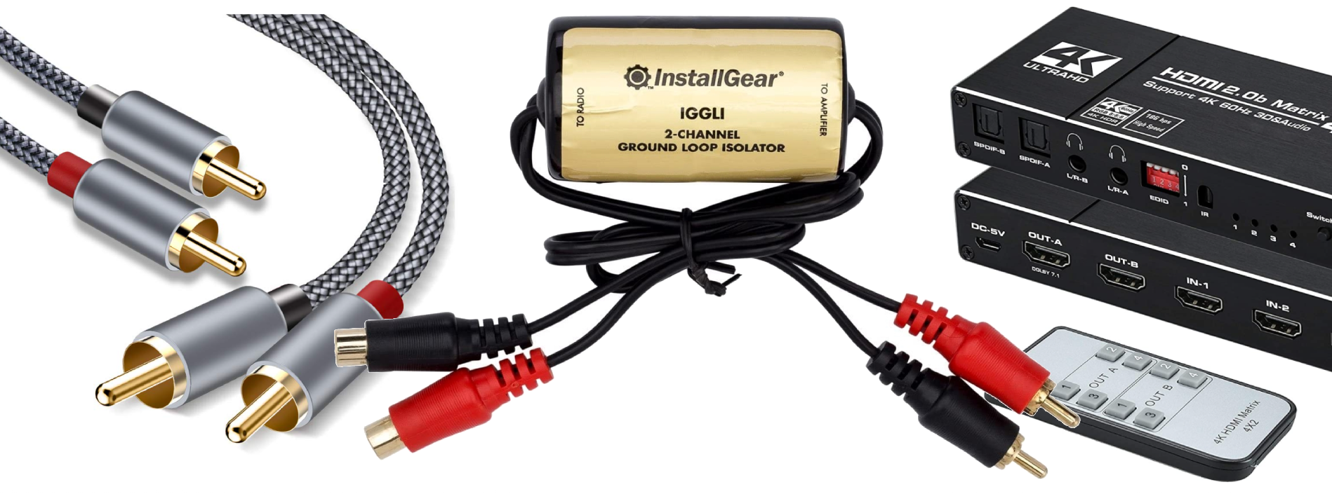 Sound Board Accessories and Cables