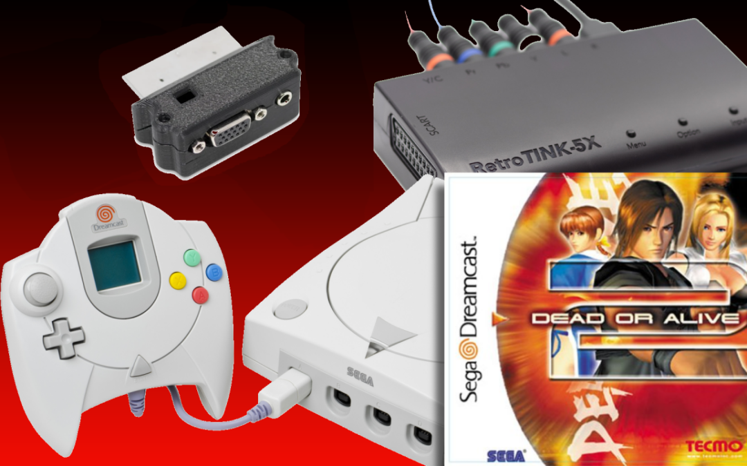 RetroTink 5x – Dead Or Alive 2 – Dreamcast VGA to Scart – Scanlines + Smoothing