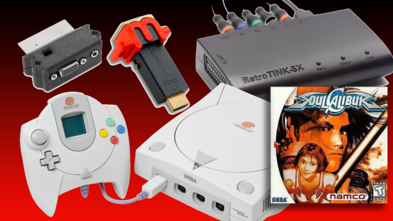 Read more about the article Dreamcast RetroTink 5X VGA to Scart Adapater + Different Settings + Mclassic – Soulcalibur Gameplay